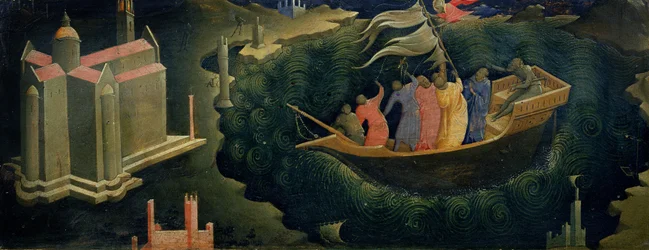 St. Nikolaus von Myra beruhigt den Sturm